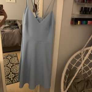 Bloomingdales blue dress
